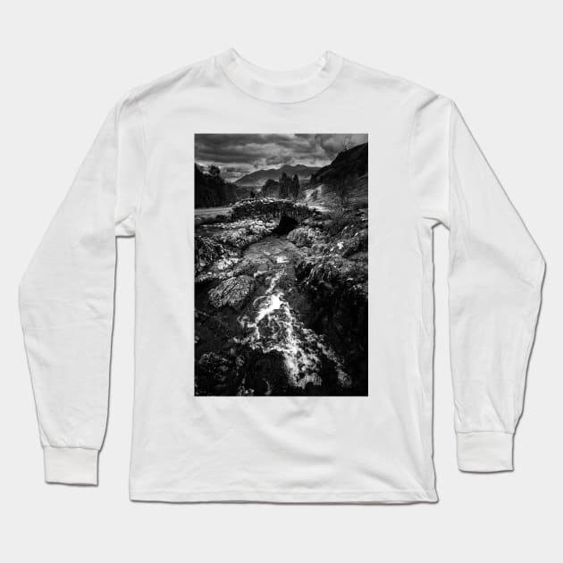 Ashness Bridge Long Sleeve T-Shirt by StephenJSmith